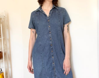Gap Denim Dress - Etsy