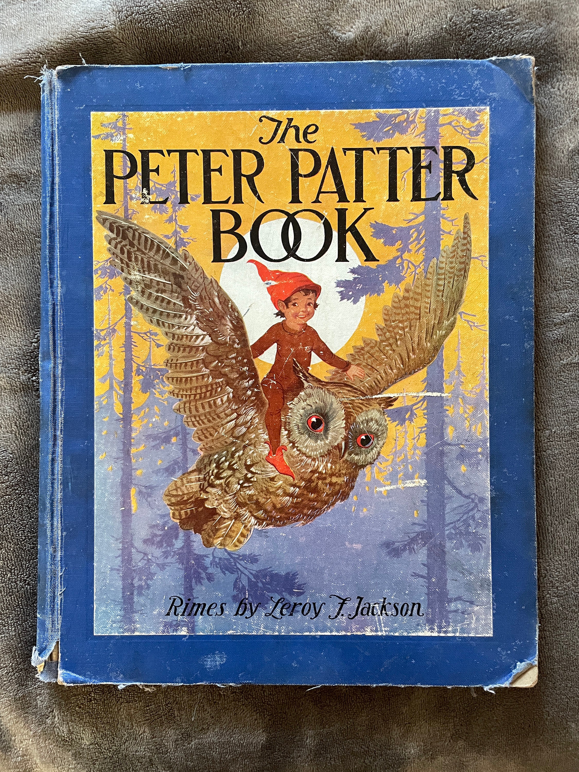 Vintage 1936, The Peter Patter Book, nursery rhymes