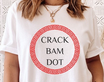 Mahjong T-Shirt, Crack Bam Dot Shirt, Mahjong Gift, Mahjong Player Shirt, Board Gamer Gift, Mahj Shirt, Funny Mahjong Shirt, Mahj Lover T