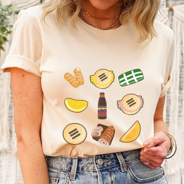 Venezuelan T-Shirt, Arepa T-Shirt, Venezuela, Chamo, Chama, Venezuelan Food Shirt, Venezuelan Gift, Franela, Venezuela Shirt, Latin Food Tee