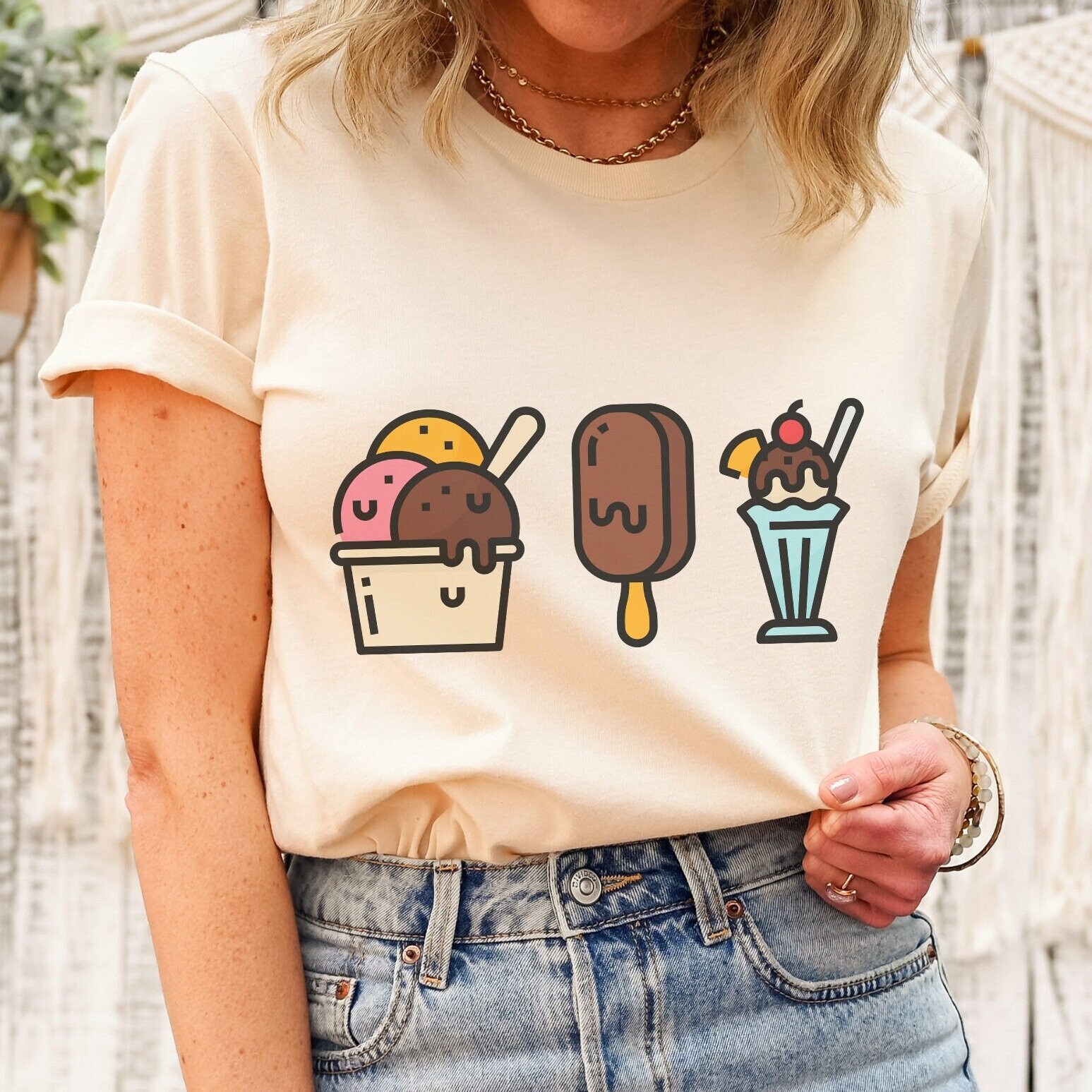 Ice cream shirt, Funny ice cream t-shirt - TeesHD - Custom T Shirt