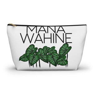Mana Wahine Collection Lau Kalo Accessory Pouch