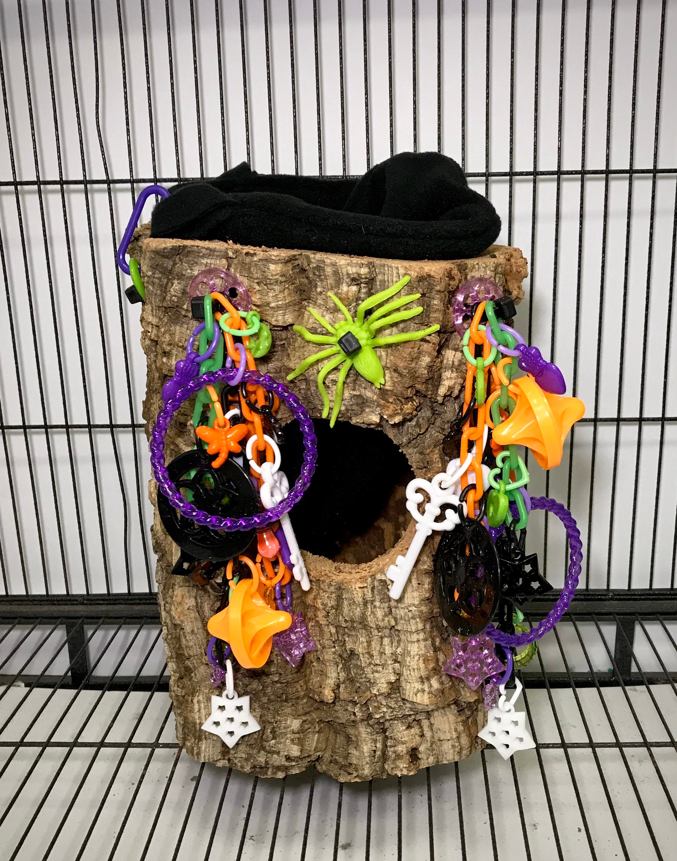All Natural Custom Halloween XL Lookout Floor Sugar Glider Toy Sugar