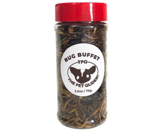 Bug Buffet - Freeze Dried Mealworm/Cricket Combo