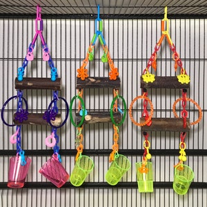 Eucalyptus Climb High Sugar Glider Toy Sugar Bear toy, Pocket Pet toy, Bird toy, small animal toy, exotic animal toy