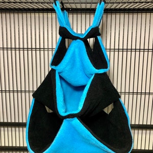 Trampoline Sugar Glider Toy Black/ Sky Blue