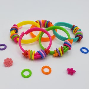 Sugar Glider Puzzle Bracelets Reset Rings Sugar Bear toy, Pocket Pet toy, Bird toy, small animal toy, exotic animal toy