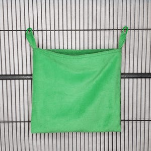 Colony size 11"x10" (12 Colors) Sugar Glider Fleece Sleeping Pouch Double Lined, for small animals