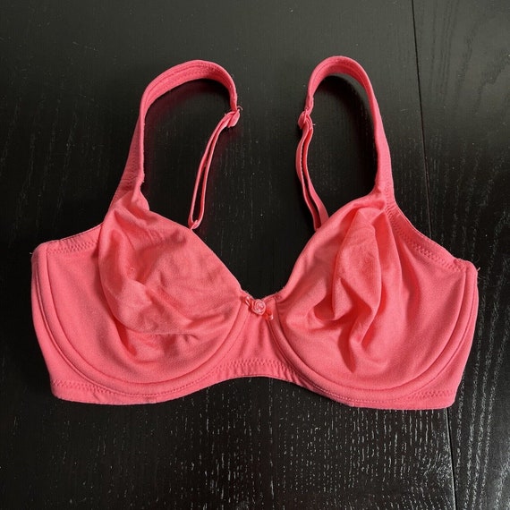 Vintage Body by Victoria Bra Size 32D Coral Underwire Y2K