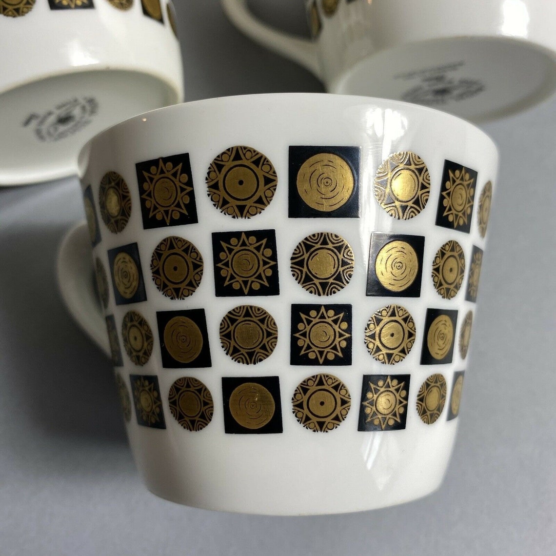 Royal Tuscan Tiara Set of 3 Fine Bone China Tea Cups & Saucers Etsy