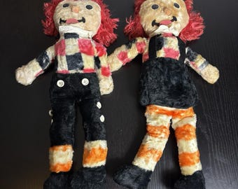 9 Raggedy Ann/andy Dolls - Etsy