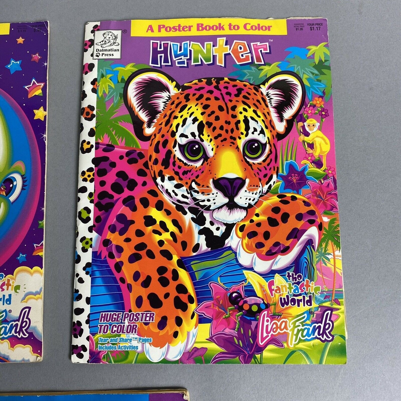 Lot of 3 Vintage Lisa Frank Coloring Books // Markie the | Etsy