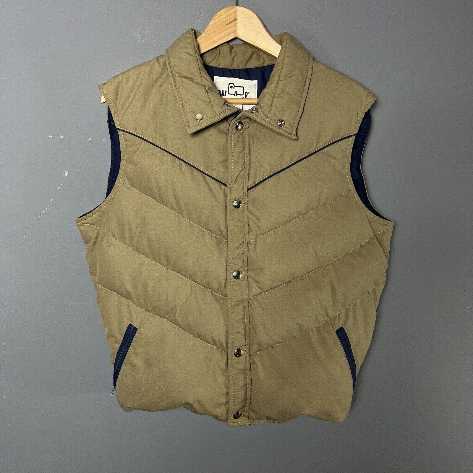 Woolrich Down Vest - Etsy