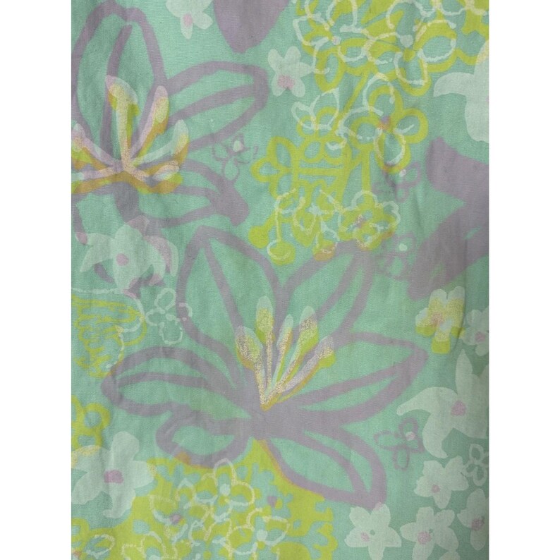 Vintage 1960s Lilly Pulitzer The Minnie Girls 5? Floral Shift Dress FLAWED, READ image 5
