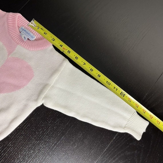 Vintage 80s Oshkosh Toddler Girl Size 3T Pink Whi… - image 7