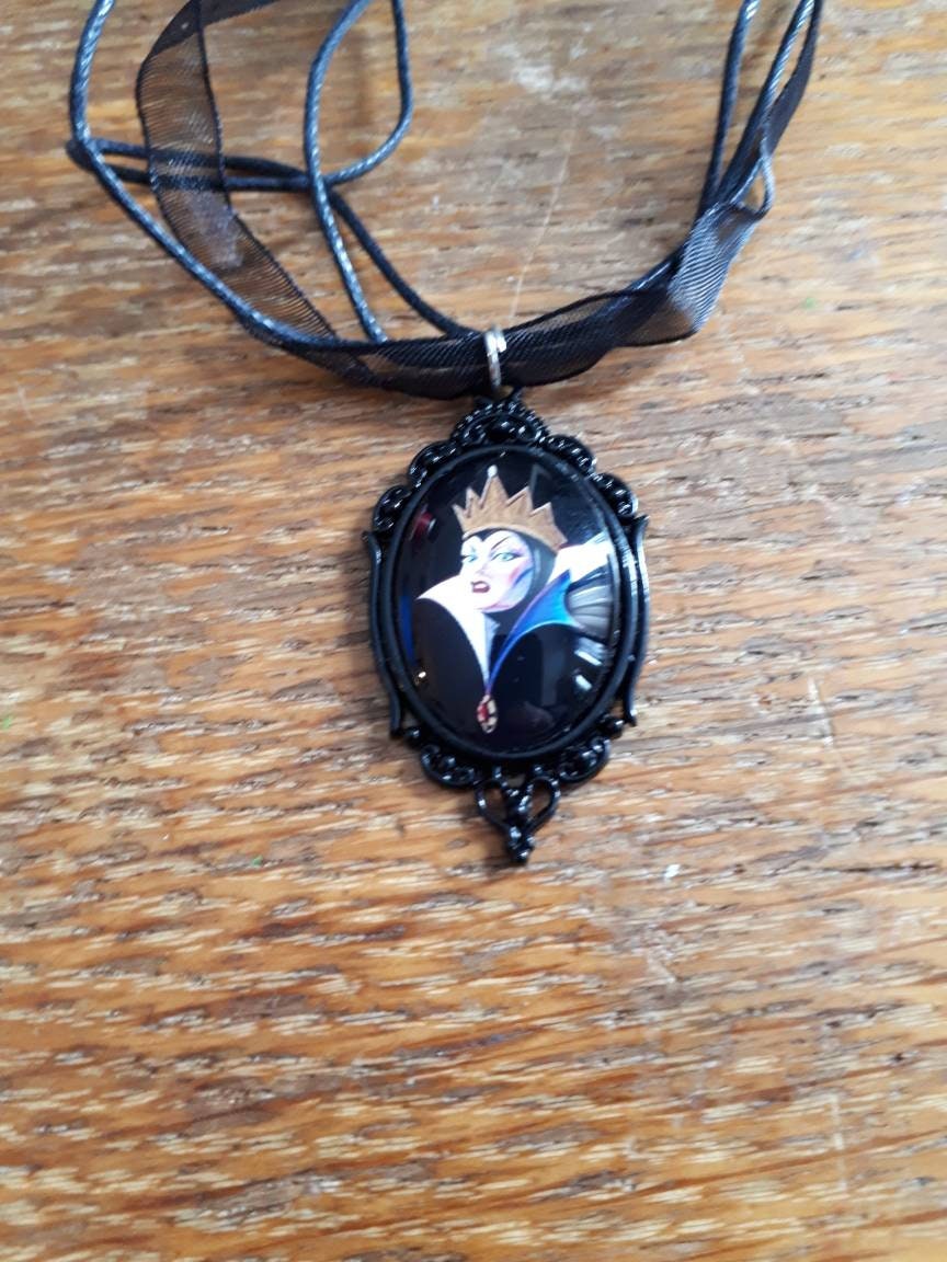 Evil Queen Necklace Etsy