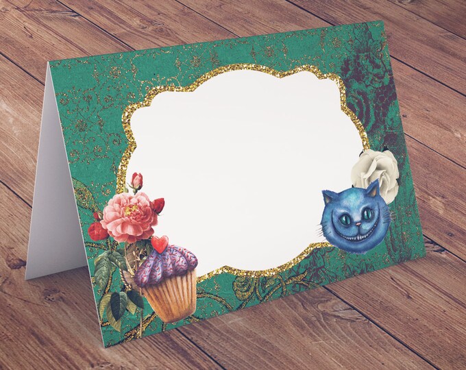 Food tent, Tea Party, Wonderland table sign, tea party, party decor, through the looking glass, birthday