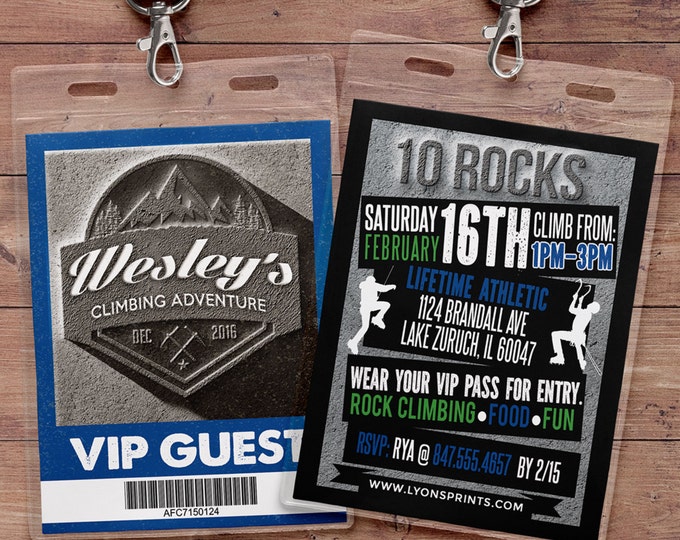 Any age, Rock Climbing Invitations, Indoor Climbing, Rock Climbing Birthday, Adventure party, camping, rock climb, Digital files