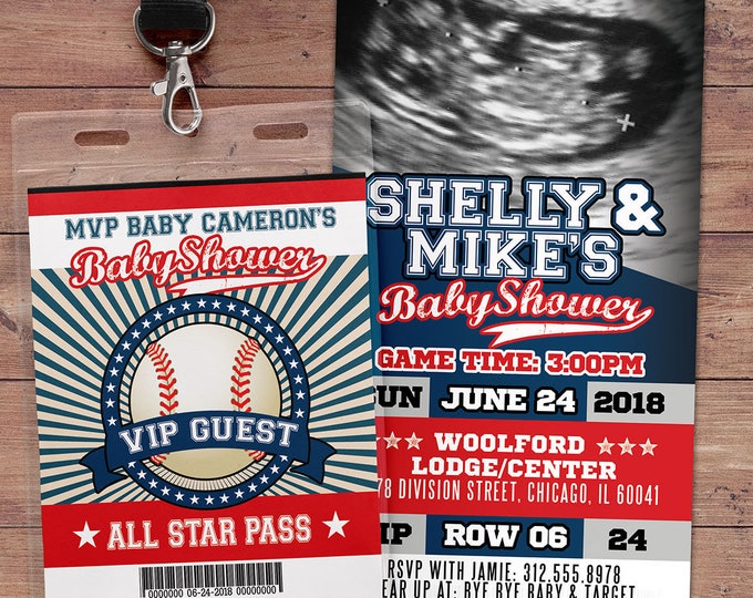 Baseball baby shower Invitation, All Star Little Slugger Baby Shower, MVP invitation, sports, baseball invitation, sports party