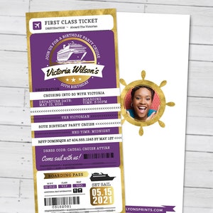 Rock the boat, Cruise dinner party, Birthday invitation , white party, passport, dinner cruise, invite, nautical, Digital files only