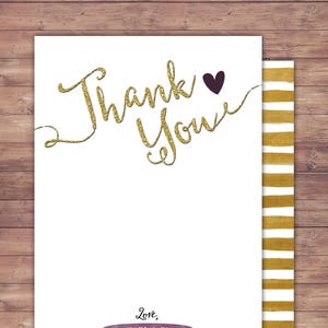 Heureusement pour toujours, carte de remerciement, douche de mariage BOHO, douche de couples, flèches, Tribal, mariage, douche nuptiale, Merci, stationnaire