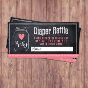 Diaper raffle, shower game, rustic, BOHO, BabyQ chalkboard couples co-ed Baby Shower BBQ  - babyq - boy girl- , baby girl shower