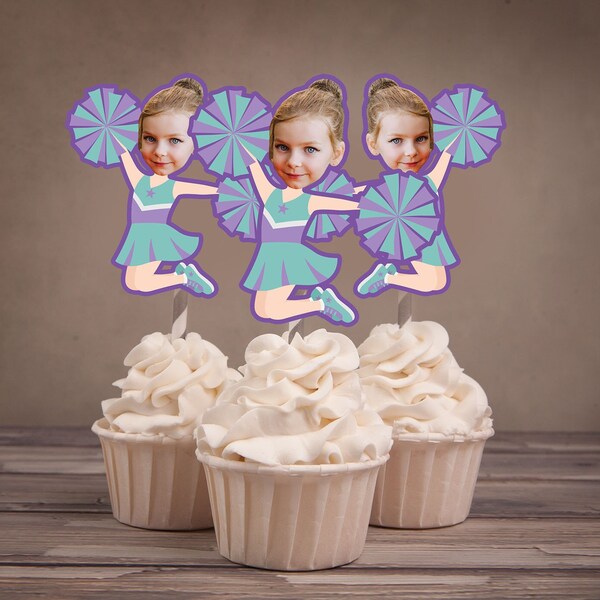 Cheerleader Cupcake Etsy