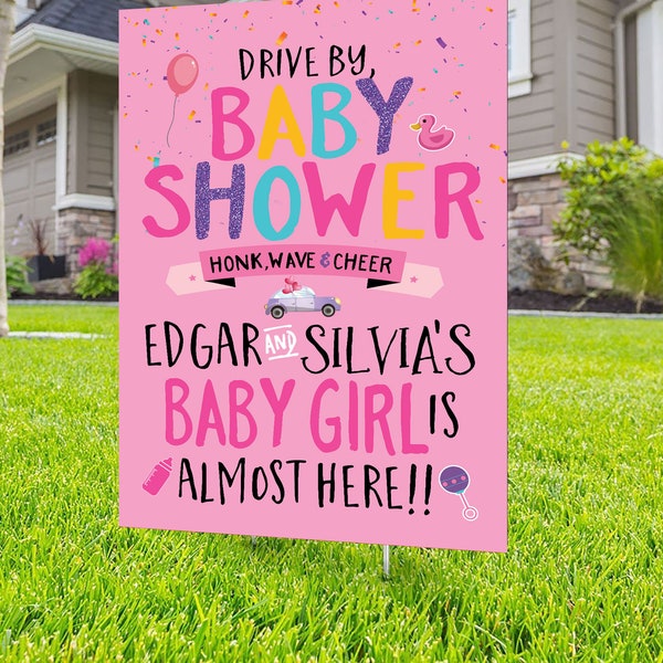 Drive by Baby Shower Decor Etsy