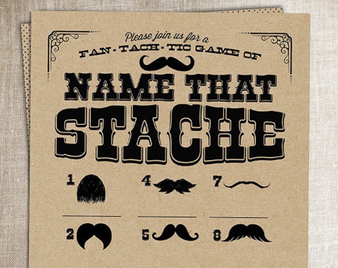 Mustache Bash Baby Shower, advice for mommy - Mustache Shower- shower game - Little Man- baby shower, boy baby shower, mustache,