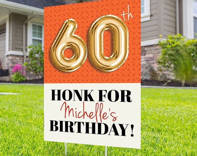 Any Age, Drive by birthday parade, Digital file only, yard sign, drive-by birthday party, car birthday parade, Birthday yard sign