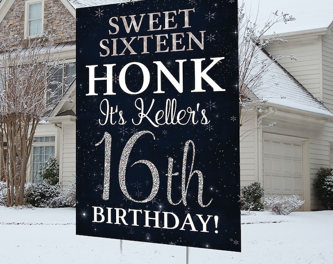 Happy birthday lawn Sign design, Digital file only, Honk outdoor sign, Quarantine Birthday , Birthday Yard Sign, Happy Birthday Sign,