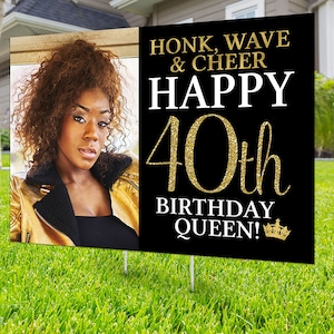 Happy birthday yard sign design, Digital file only, Honk outdoor sign, Quarantine Birthday, Birthday lawn Sign, Happy Birthday Sign