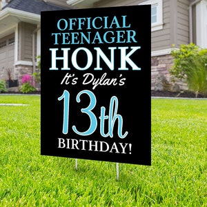 Happy birthday Yard Sign, Honk outdoor sign, Quarantine Birthday, Birthday Yard Sign, Happy Birthday Sign, Yard sign, Digital file only