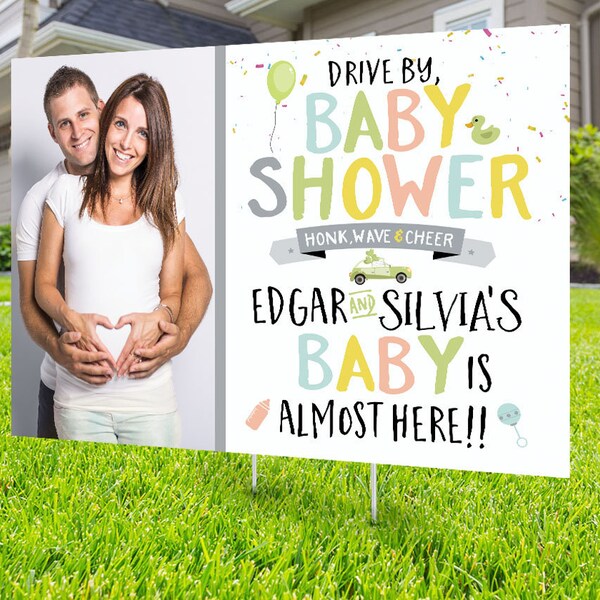 Baby Shower Yard Sign Etsy