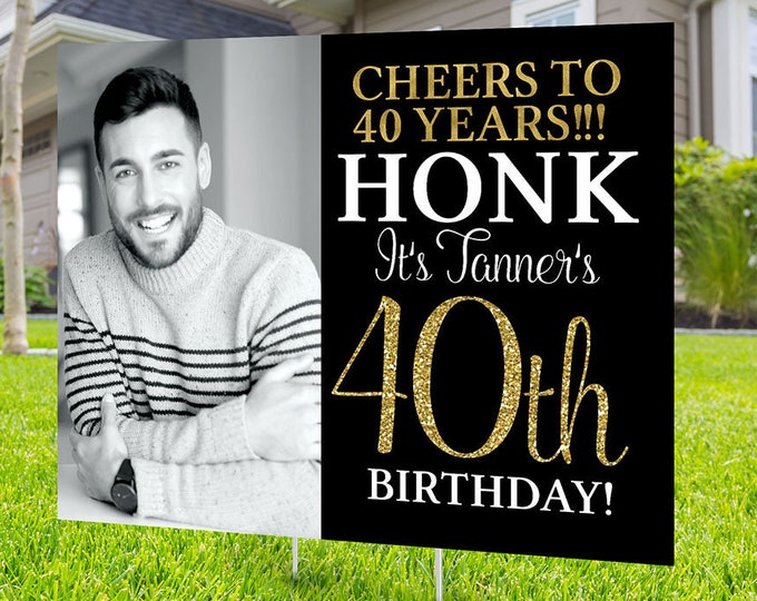 Happy birthday Yard Sign, Digital file only, Honk outdoor sign, Quarantine Birthday , Birthday Yard Sign, Happy Birthday Sign, Yard sign