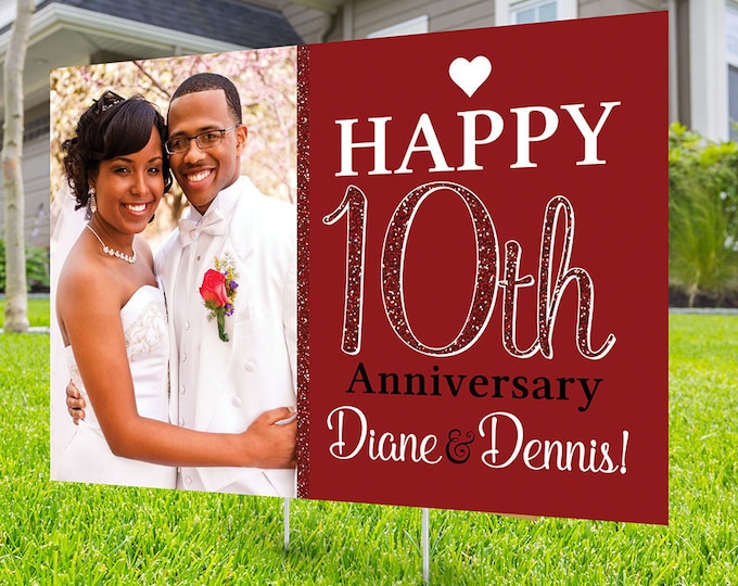 Anniversary Yard Sign, Digital file only, Honk outdoor sign, Quarantine party , Anniversary Yard Sign, Wedding Anniversary