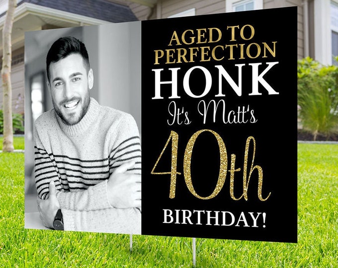 Happy birthday Yard Sign, Digital file only, Honk outdoor sign, Quarantine Birthday , Birthday Yard Sign, Happy Birthday Sign, Yard sign