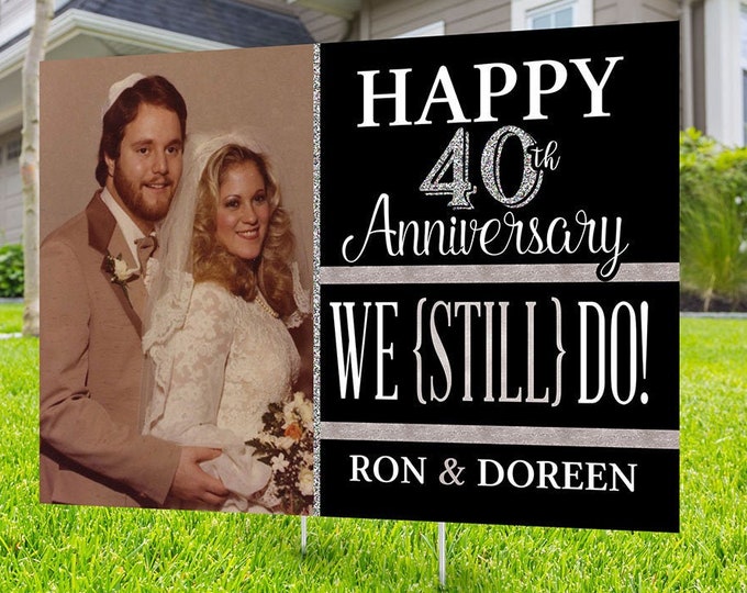 Anniversary Yard Sign design, Digital file only, Honk outdoor sign, Quarantine party , Anniversary Yard Sign, Wedding Anniversary