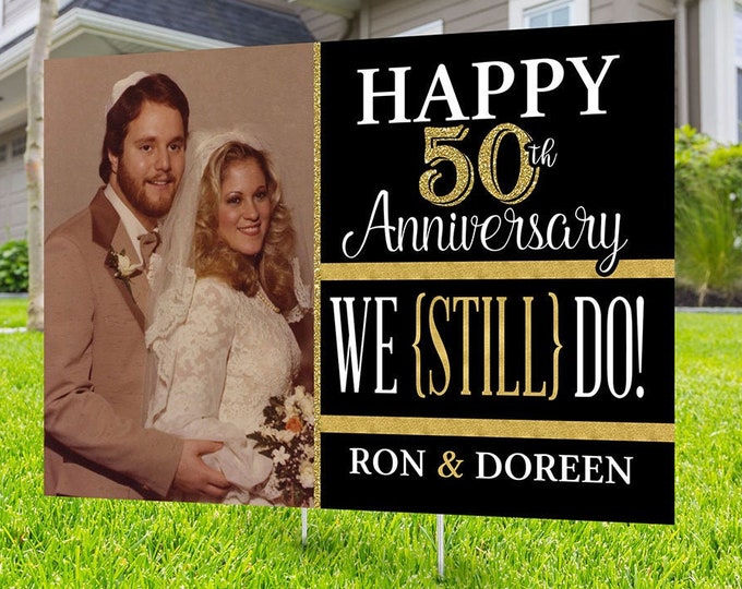 Anniversary Yard Sign design, Digital file only, Honk outdoor sign, Quarantine party , Anniversary Yard Sign, Wedding Anniversary