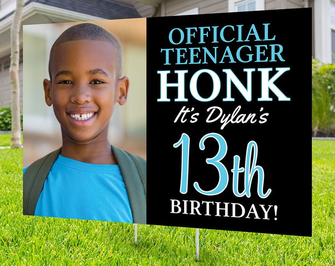 Happy birthday Yard Sign, Honk outdoor sign, Quarantine Birthday, Birthday Yard Sign, Happy Birthday Sign, Yard sign, Digital file only,