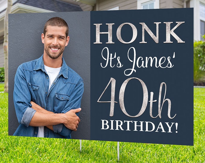 Happy birthday yard sign design, Digital file only, Honk outdoor sign, Quarantine Birthday, Birthday Yard Sign, Happy Birthday Sign