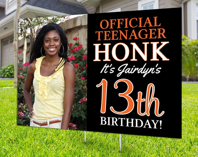 Happy birthday Yard Sign, Honk outdoor sign, Quarantine Birthday, Birthday Yard Sign, Happy Birthday Sign, Yard sign, Digital file only