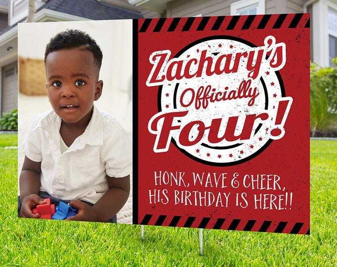 ANY AGE, Drive by birthday parade, Digital file only, yard sign, drive-by birthday party, car birthday parade quarantine party, birthday