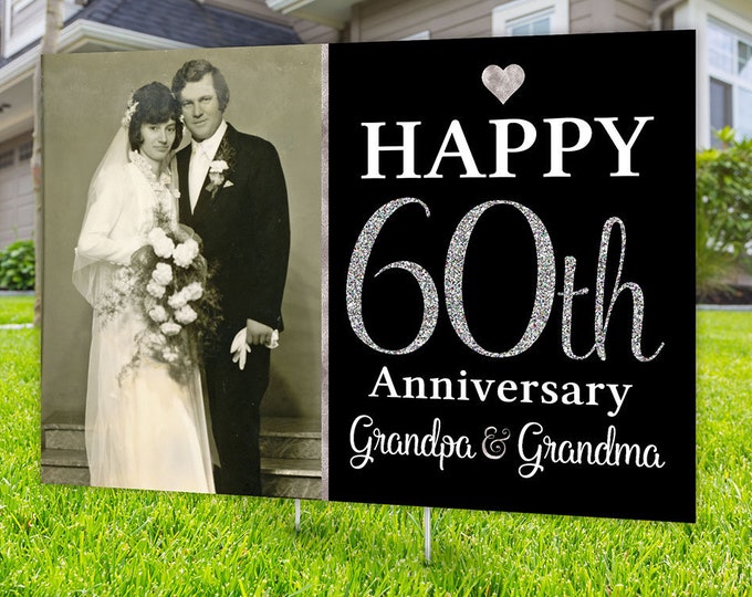 Anniversary Yard Sign, Digital file only, Honk outdoor sign, Quarantine party , Anniversary Yard Sign, Wedding Anniversary