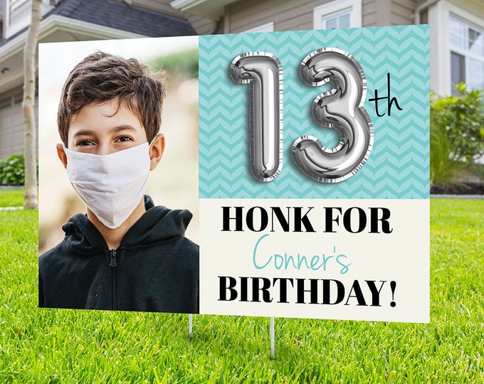 Any Age, Drive by birthday parade, Digital file only, yard sign, drive-by birthday party, car birthday parade, quarantine party