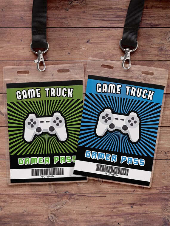 Video Game party | Game Truck Party | Video Game Party | Boy Birthday | Game Truck, VIP pass, Game truck birthday Il_570xn