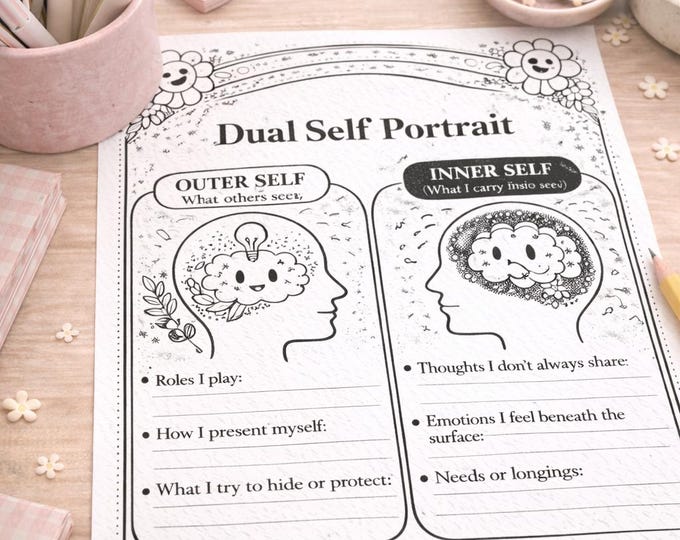 Cognitive Behavior Therapy CBT Worksheets, Thought Challenging, Mental Health Exercises, Printable Therapy Workbook  (Digital Download)