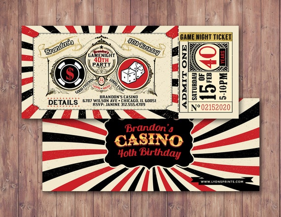 Poker Invitation, Poker night, Vegas invite, Game night, casino party, casino, Poker theme, men's birthday invitation Il_570xn