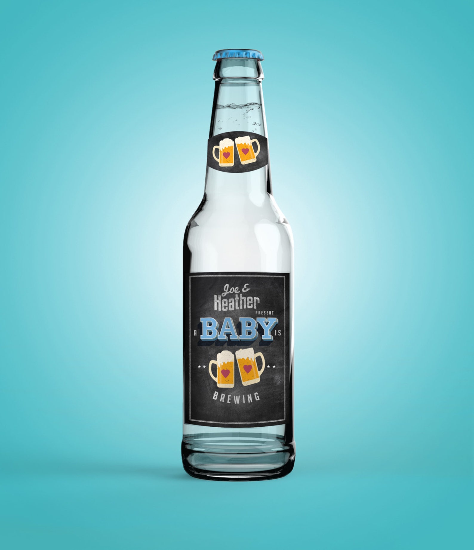 Personalized DIGITAL Beer Labels for Baby Showers Weddings & Etsy