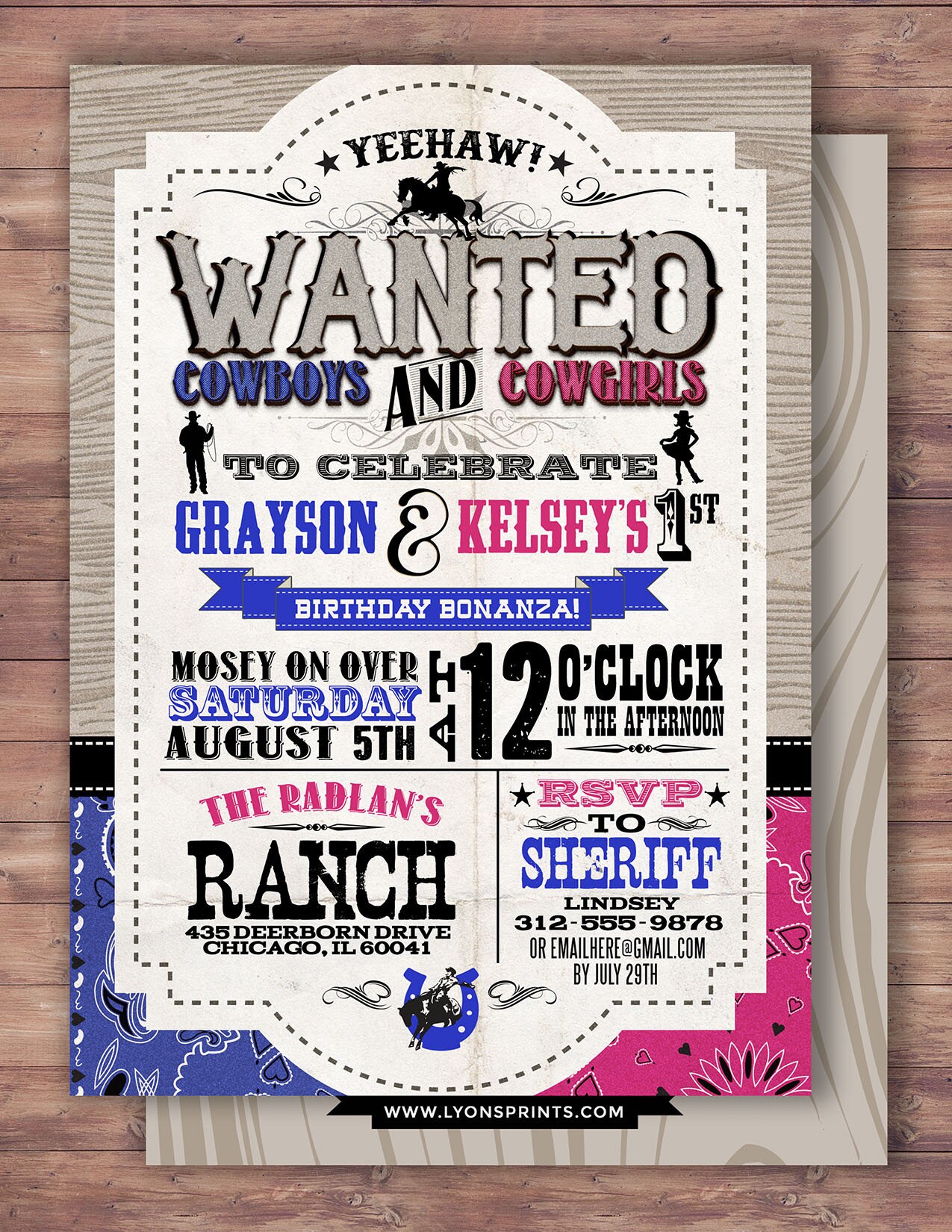 Sample Wanted Poster